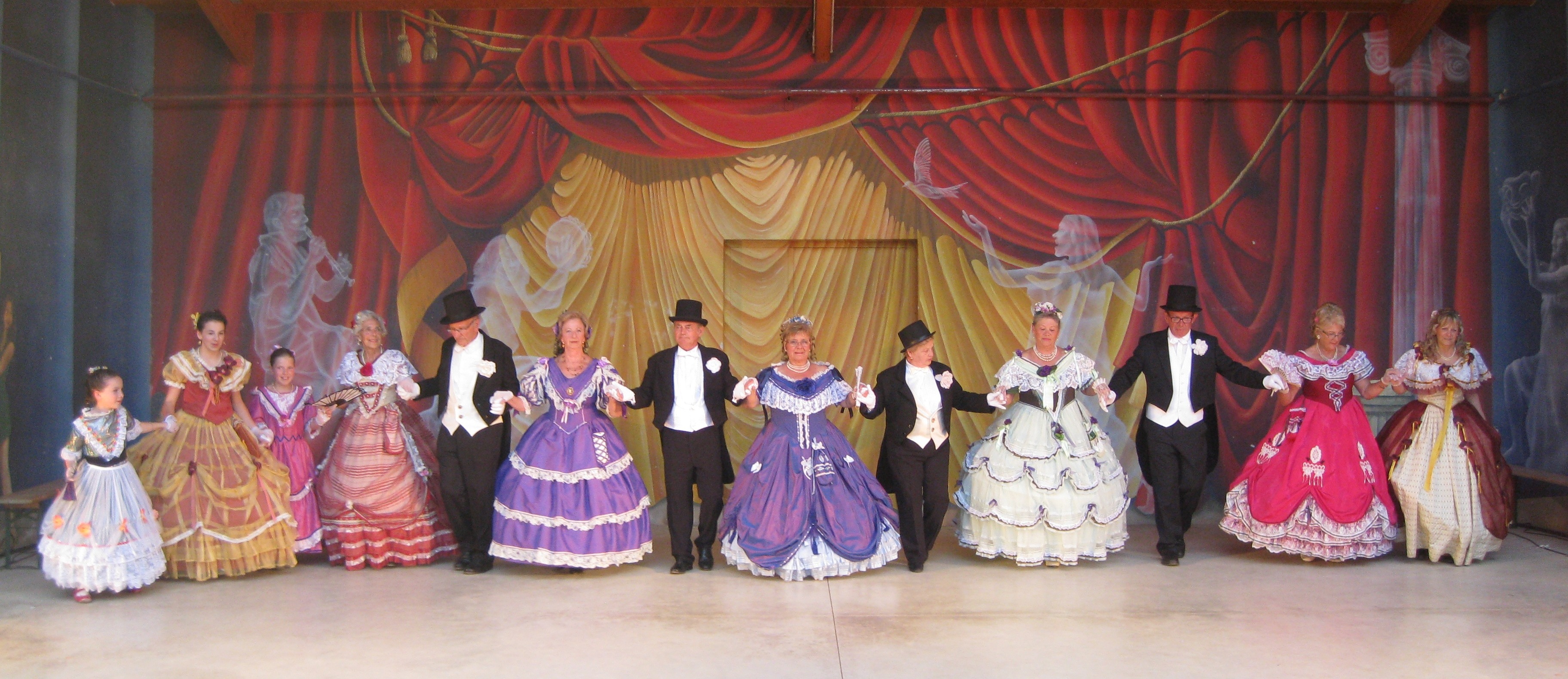 Crinolines en coillons