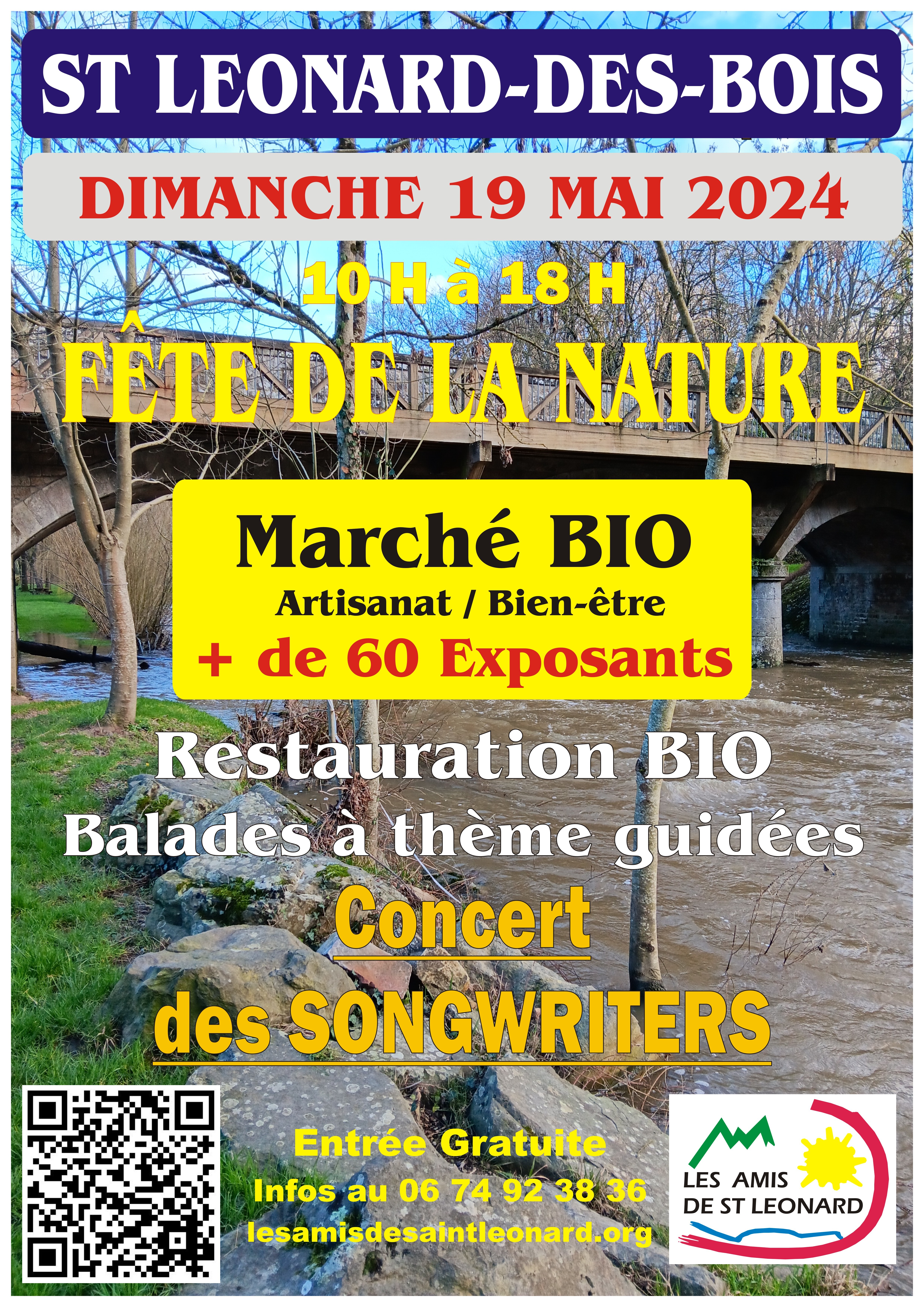 affiche de la fête de la nature 2024