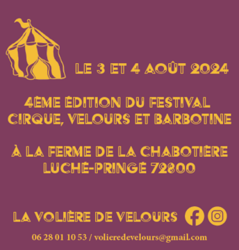 4eme edition du festival cirque à Luché 2024