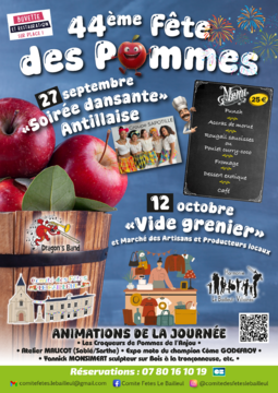affiche Fête des Pommes 2025