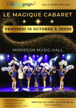 affiche magique cabaret 2025